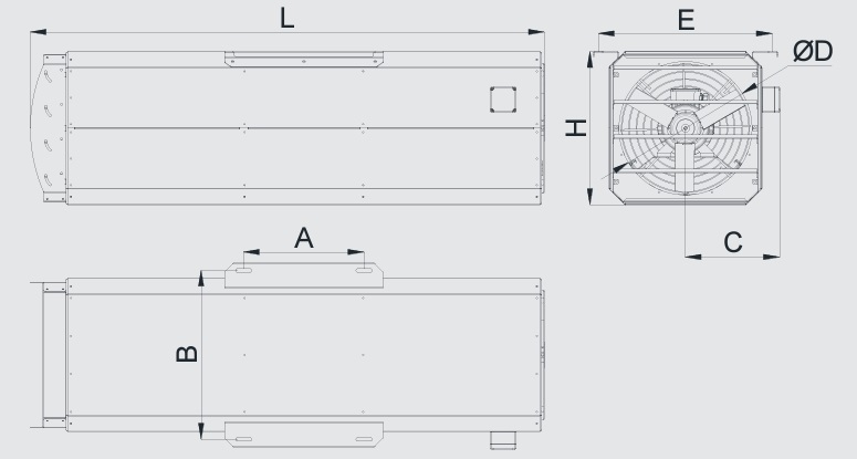 Roof Type Axial Fans