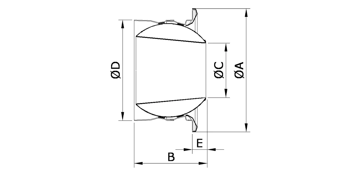 Double Walled Jet Nozzle Detail