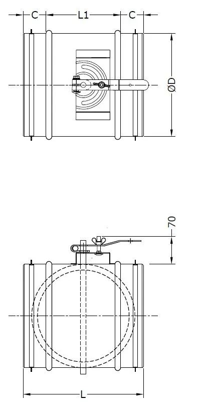 Circular Sealed Damper