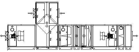 Hygienic Plate Type Air Handling Unit